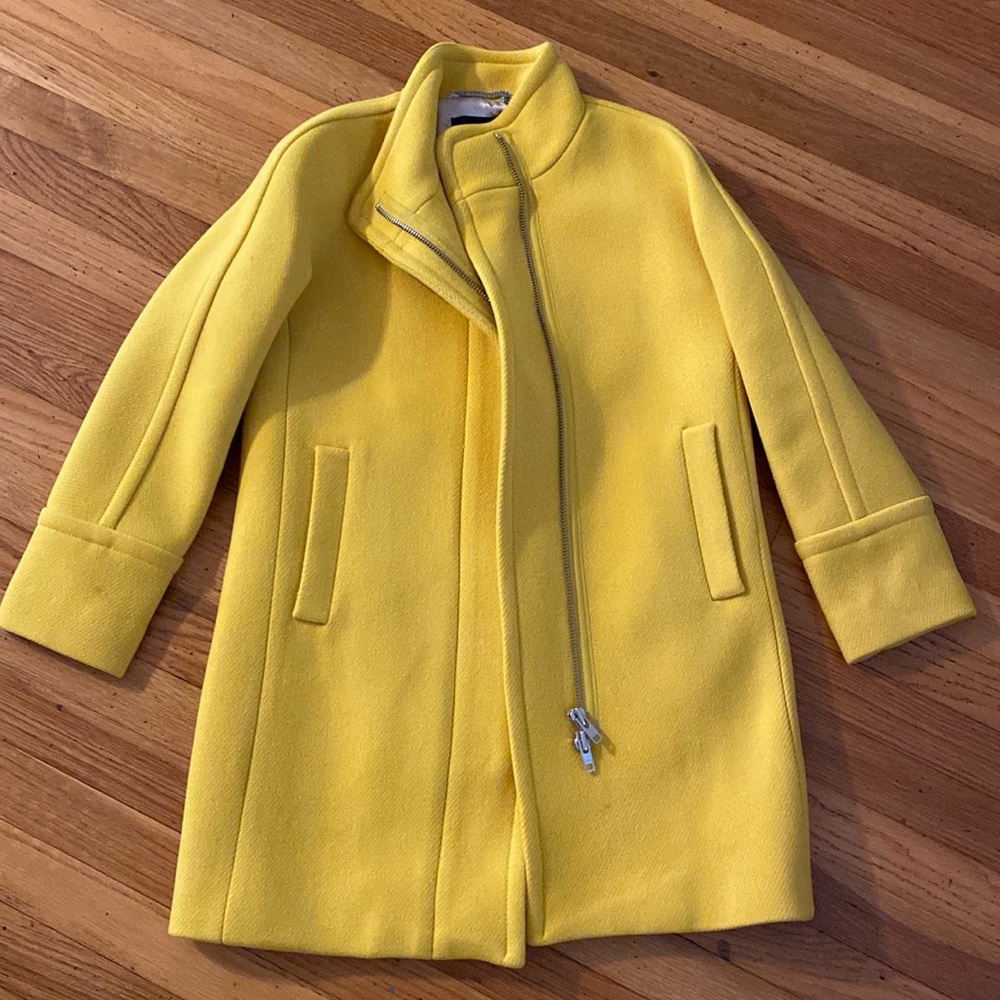 J.crew Cocoon Coat in Italian Stadium-Cloth Wool Blend